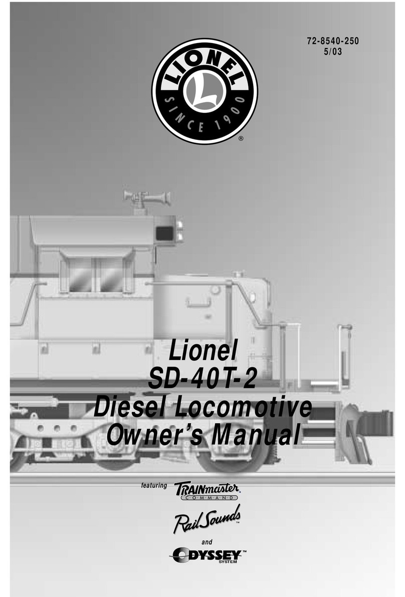 Lionel DS-40T-2 owner's manual