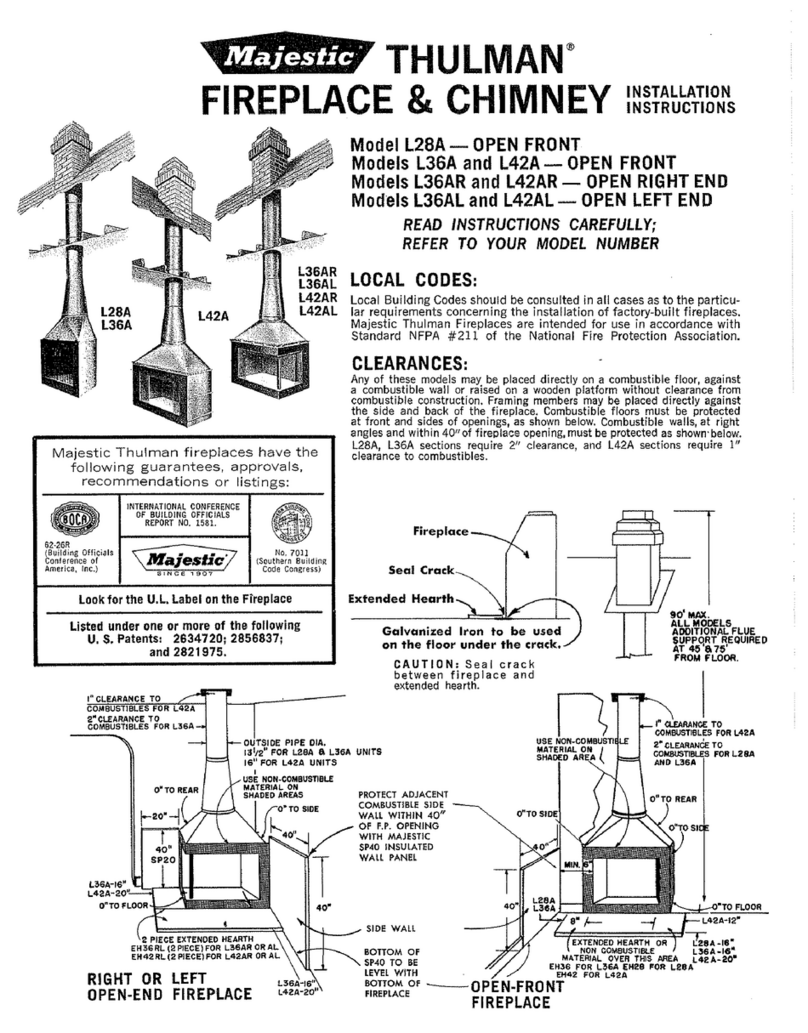 Majestic Thulman L28A User manual Majestic Thulman L28A User manual
