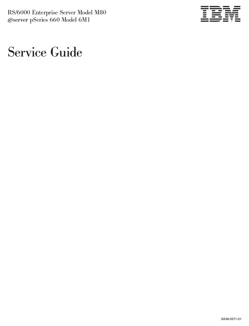 IBM RS/6000 Enterprise Server M80 User manual