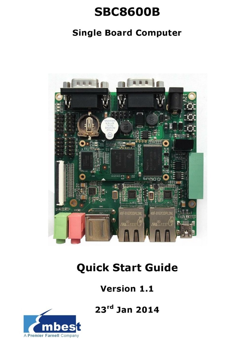 Embest SBC8600B quick start guide