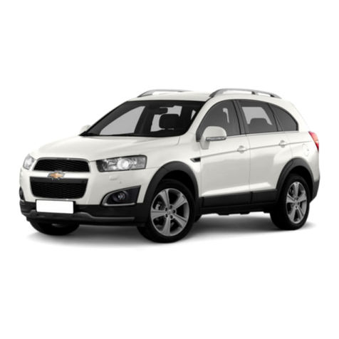 Chevrolet Captiva 2014 User manual