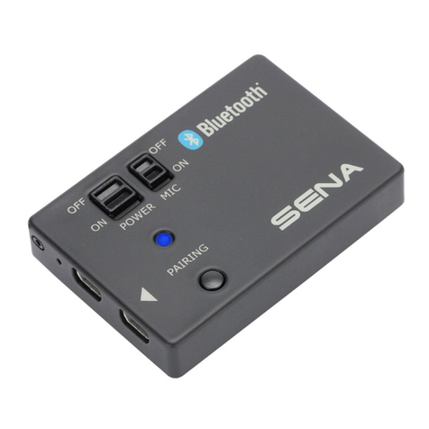 Sena Bluetooth Audio Pack for GoPro user guide