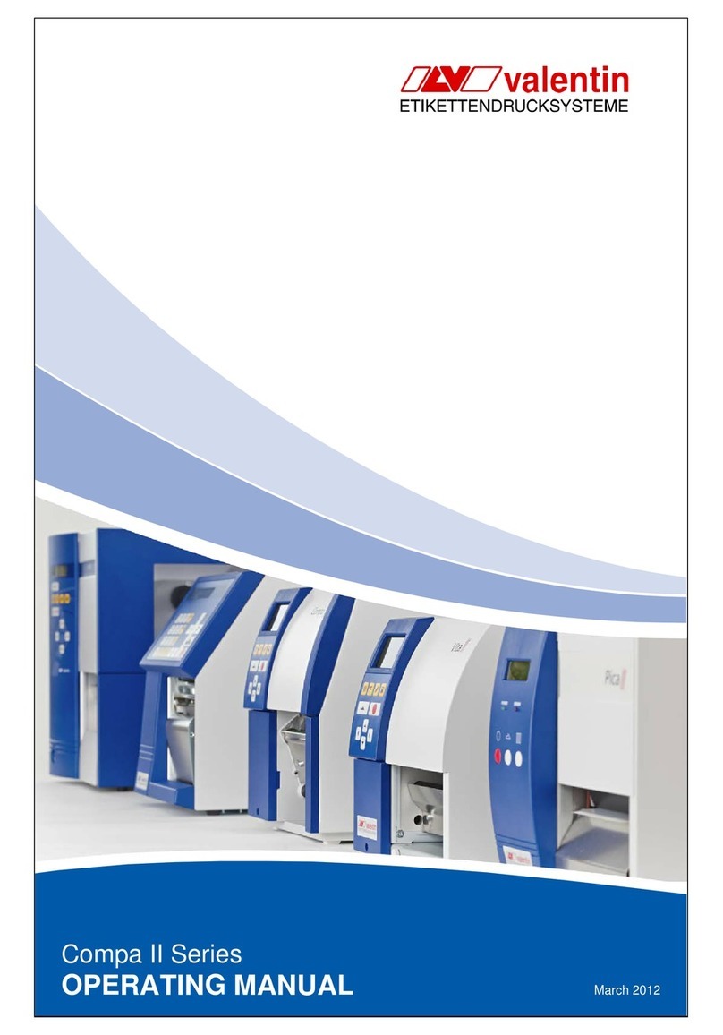 Valentin Compa II Series operating manual