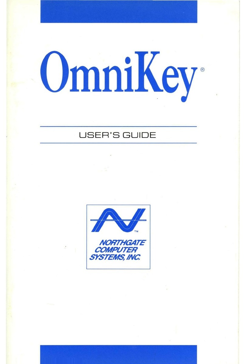 Northgate Computer Systems OmniKey user guide