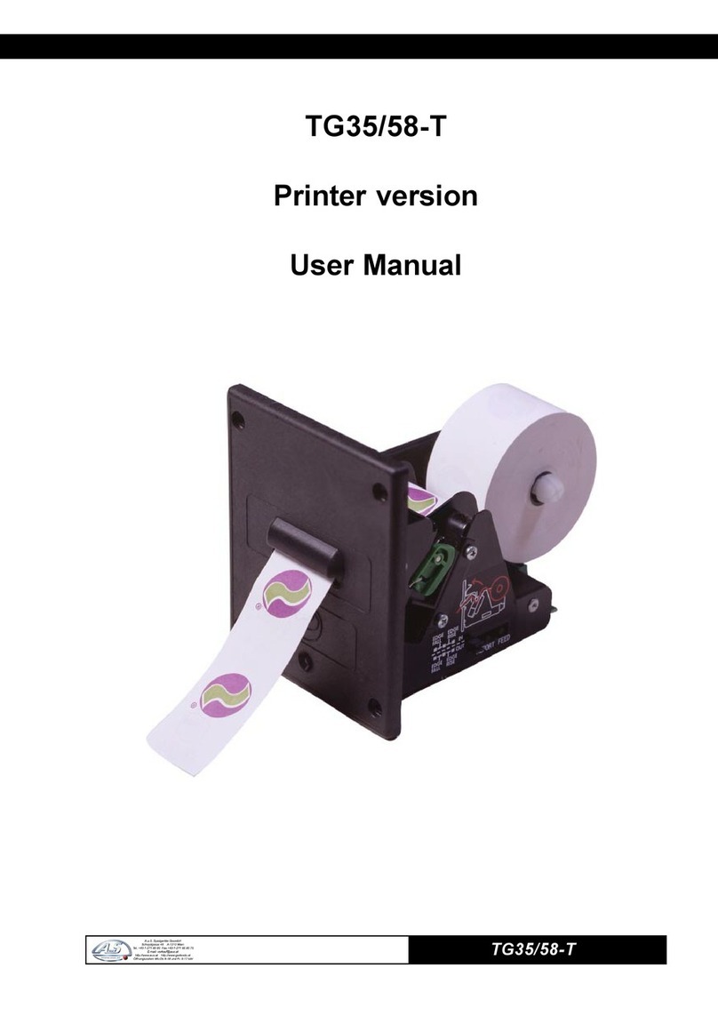 Custom Engineering TG35/58-T User manual