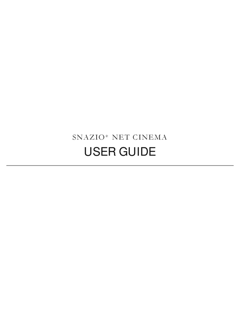 Snazio Net Cinema user guide