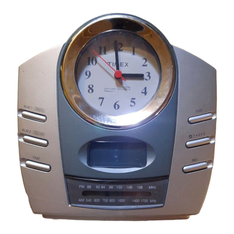Timex T318 User manual