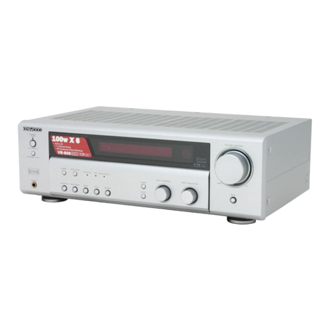 Kenwood KRF-V4080D-S User manual