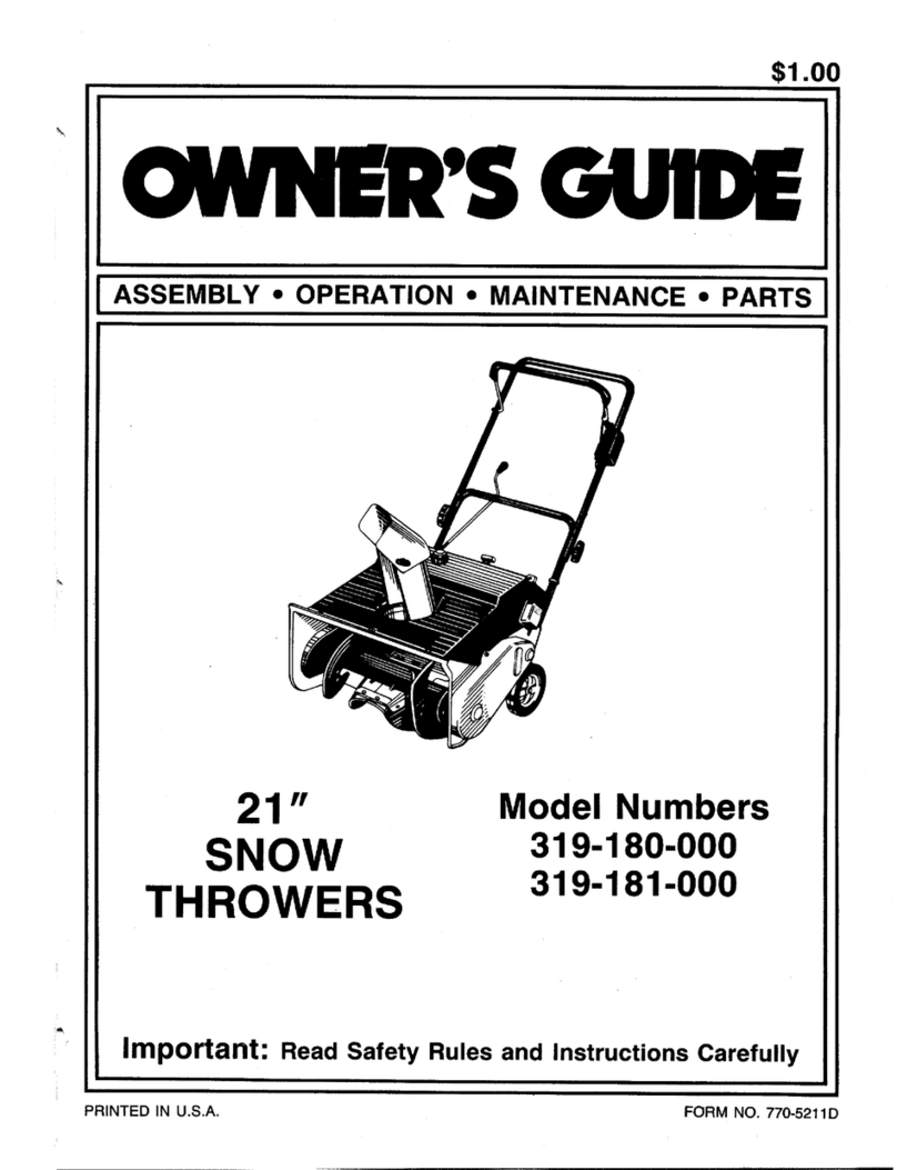 MTD 319-180-00 owner's guide