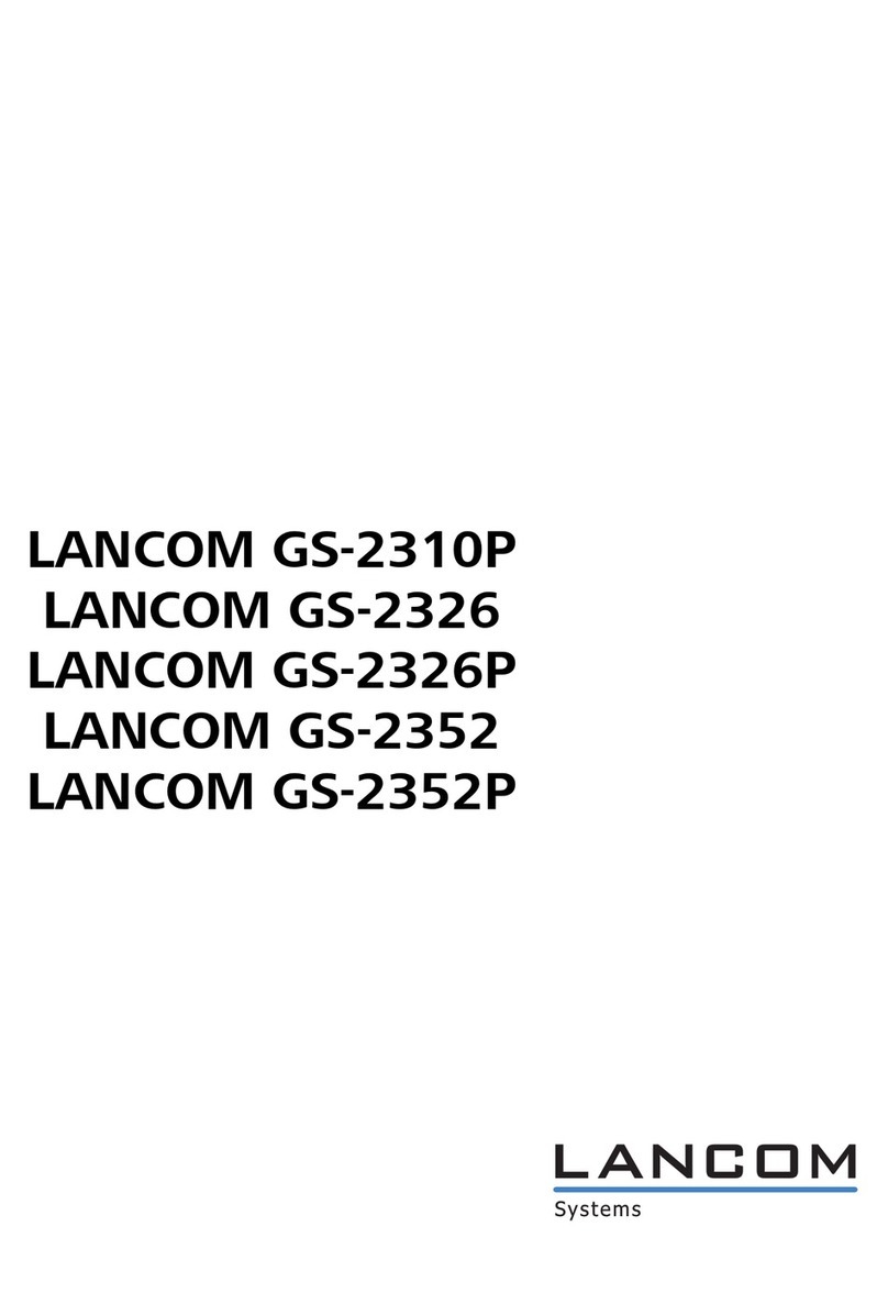 Lancom GS-2310P Instruction guide Lancom GS-2310P Instruction guide