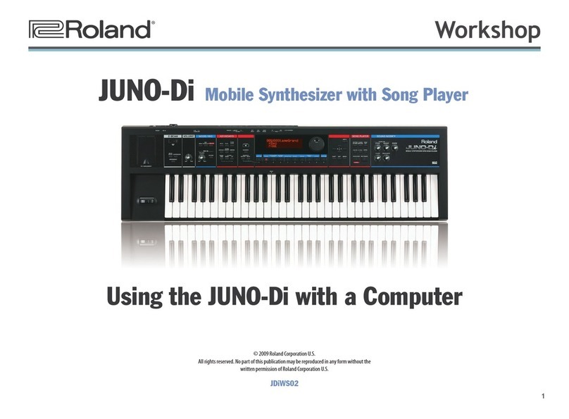 Roland UNO-Di User manual