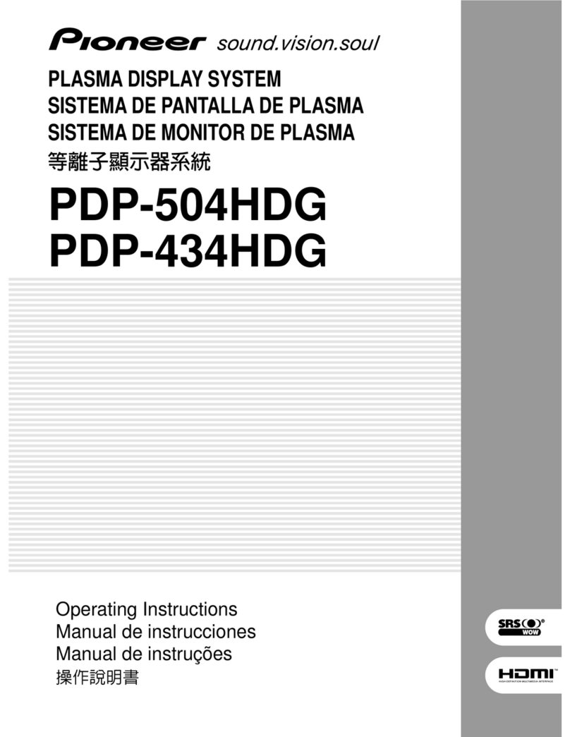 Pioneer PDP-504HDG User manual