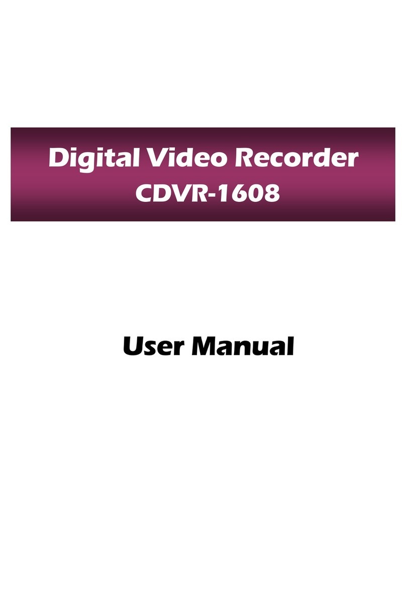 TORCHVIEW CDVR-1608CDRW User manual