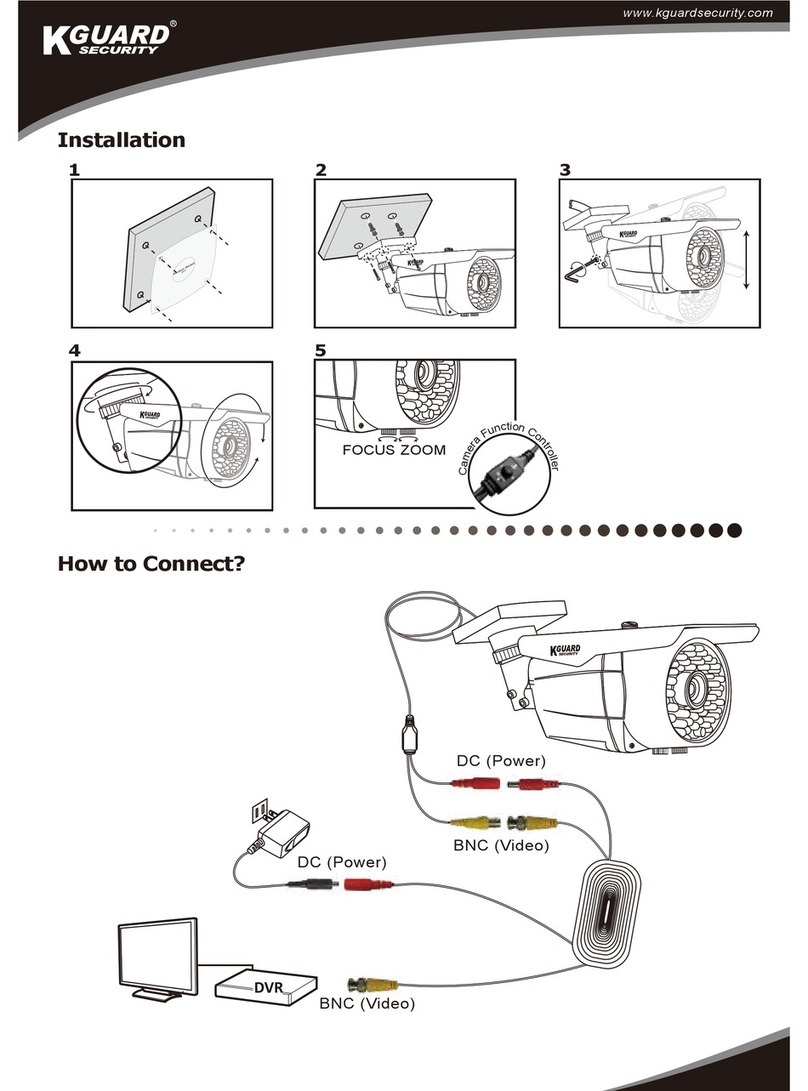 KGuard Security camera User manual