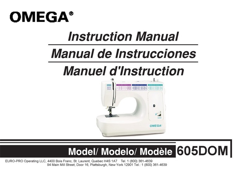 Omega 605DOM instruction manual