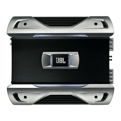 JBL Grand Touring Series GTO3501 User manual
