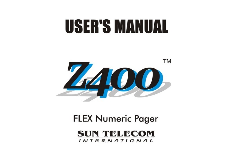 Sun Telecom Z400 User manual