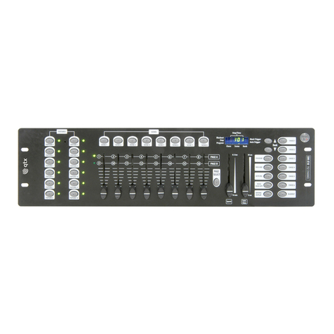 QTX Light DM-X10 user manual