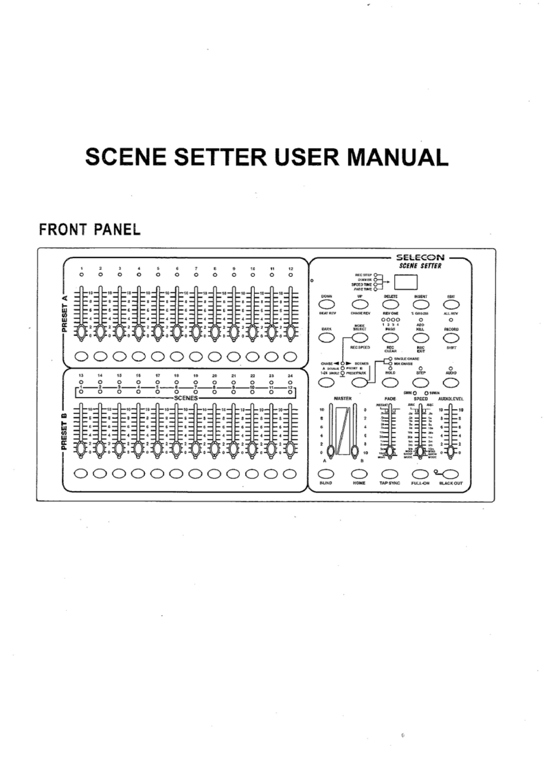 Selecon Scene Setter user manual