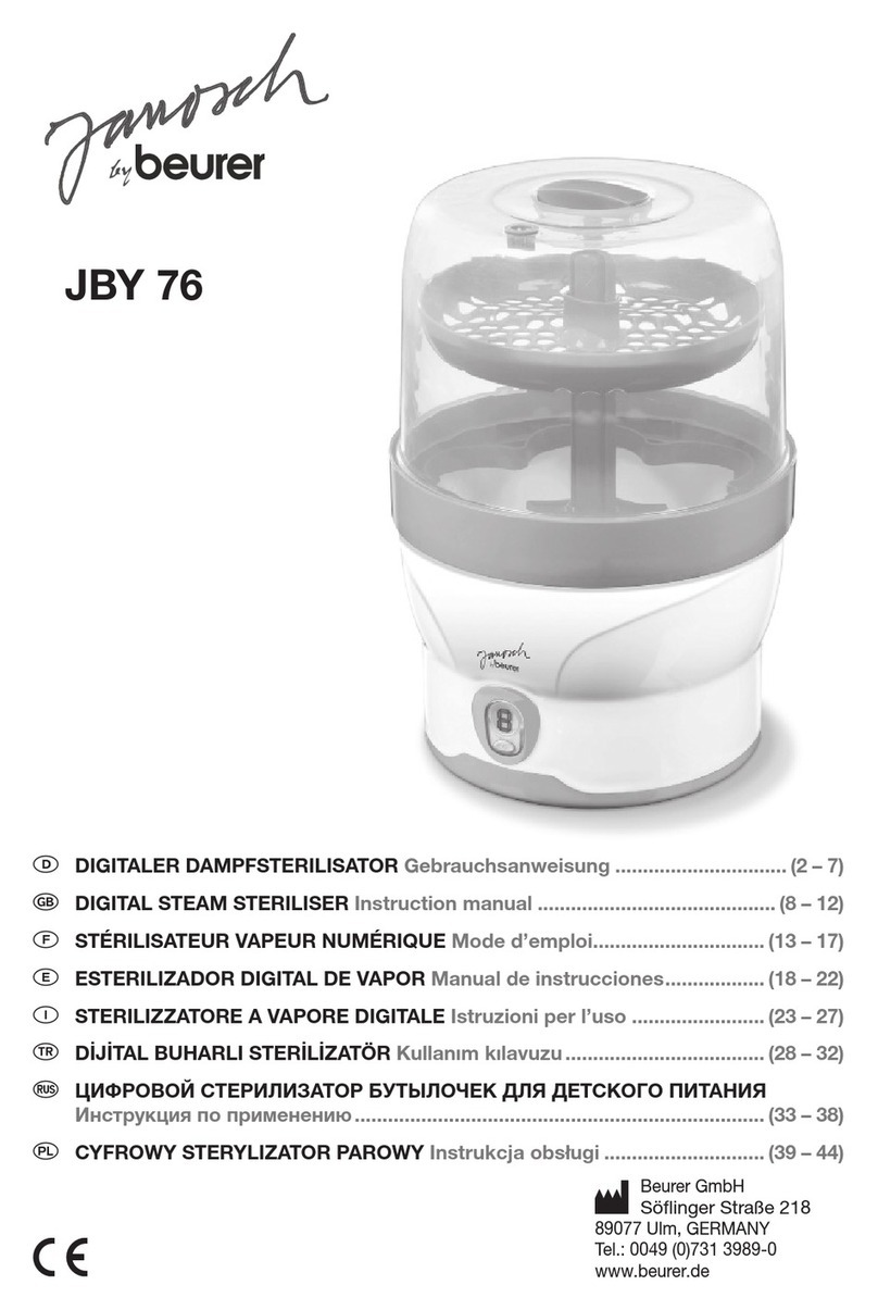 Beurer JBY 76 Janosch instruction manual Beurer JBY 76 Janosch instruction manual