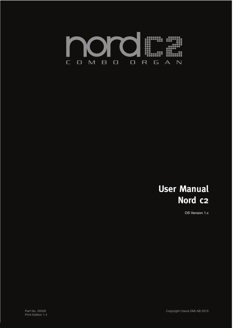 nord C2 user manual