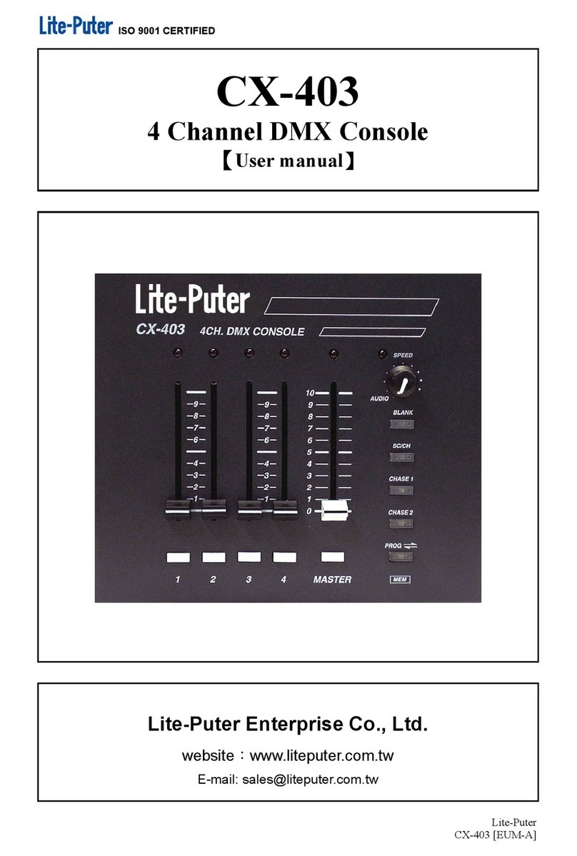 Lite-Purter CX-403 User manual
