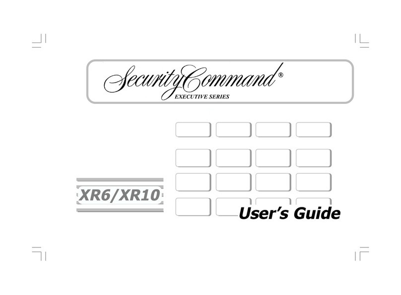 Security Command XR6 User manual