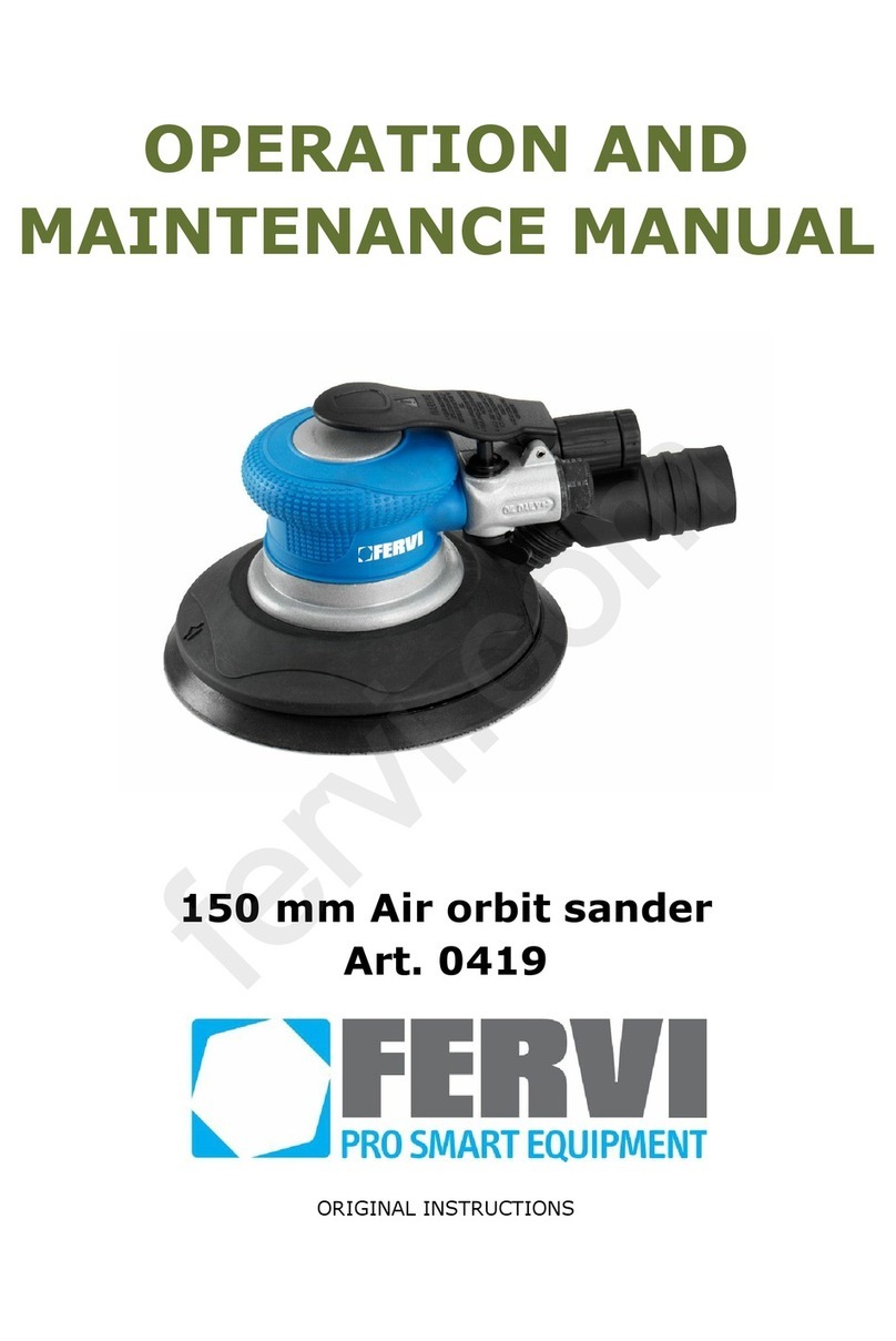 Fervi 419 Original instructions