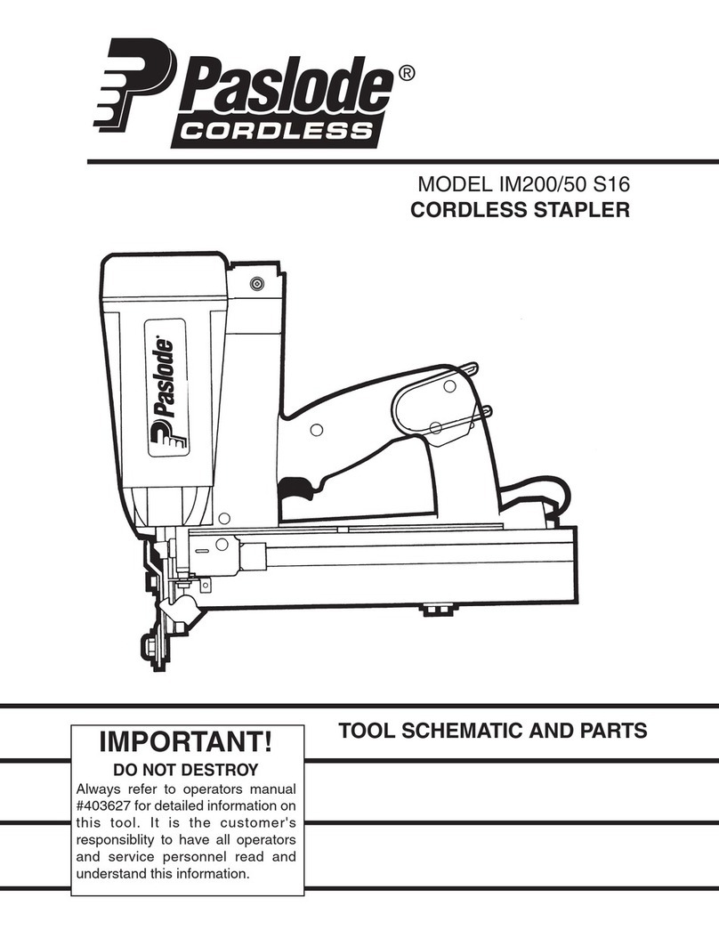 Paslode IM200 user manual