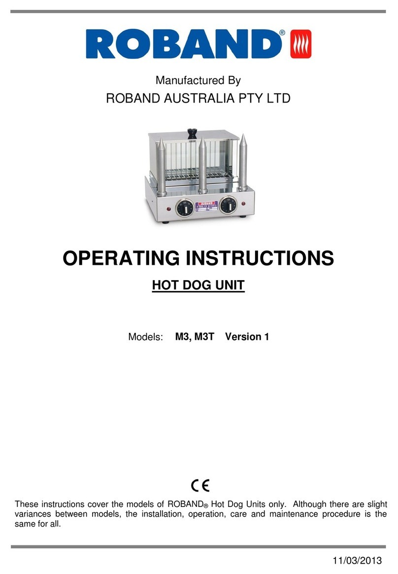 ROBAND M3 operating instructions
