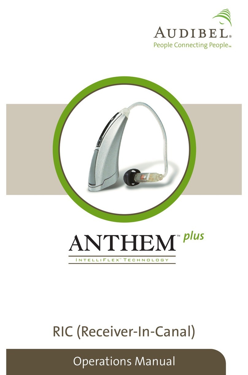 Audibel Anthem Plus Operation manual