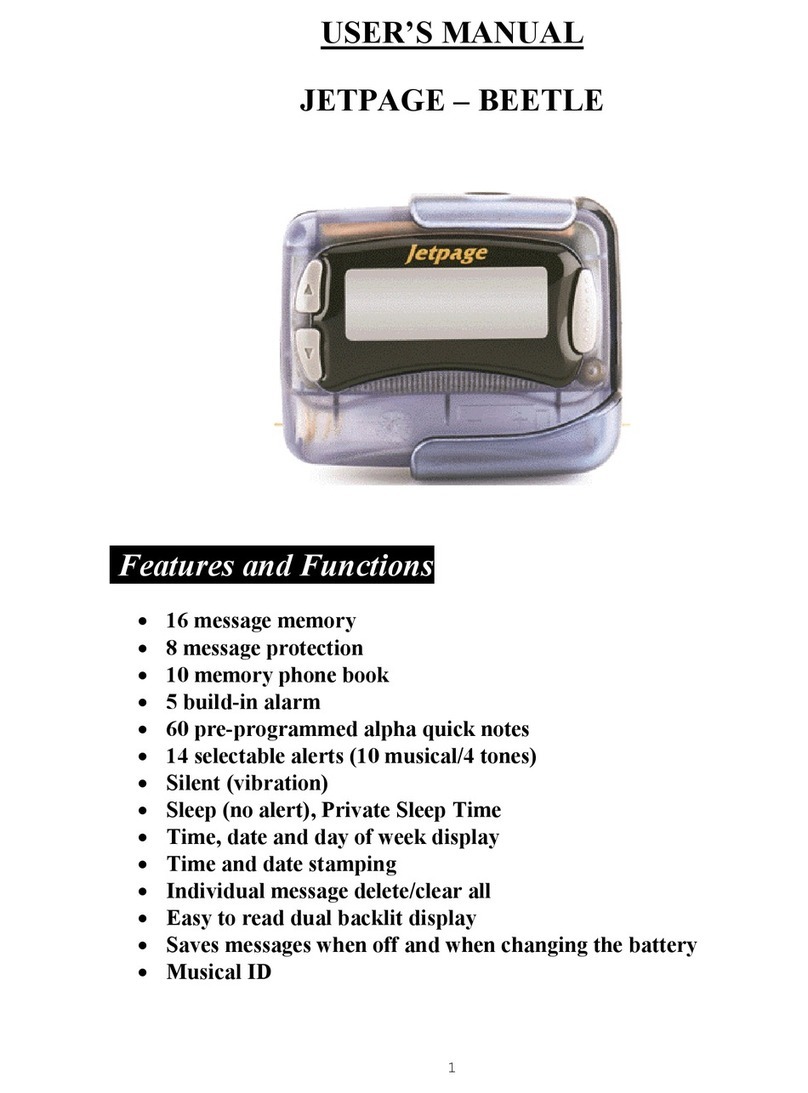 JETPAGE BEETLE user manual