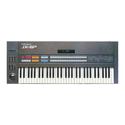 Roland JX-8P User manual