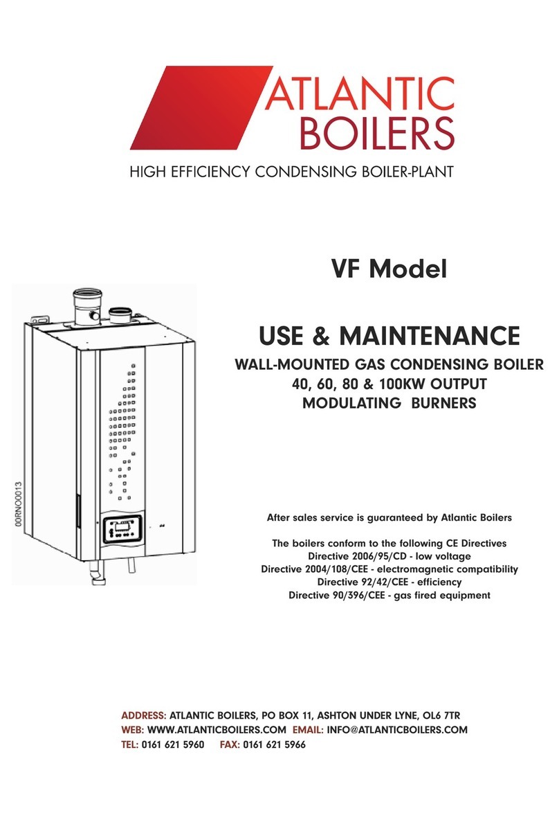 Atlantic VF 40 Use & maintenance manual