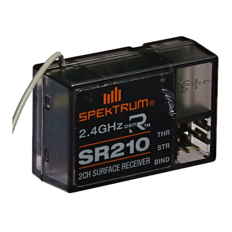 Spektrum SR210 User manual