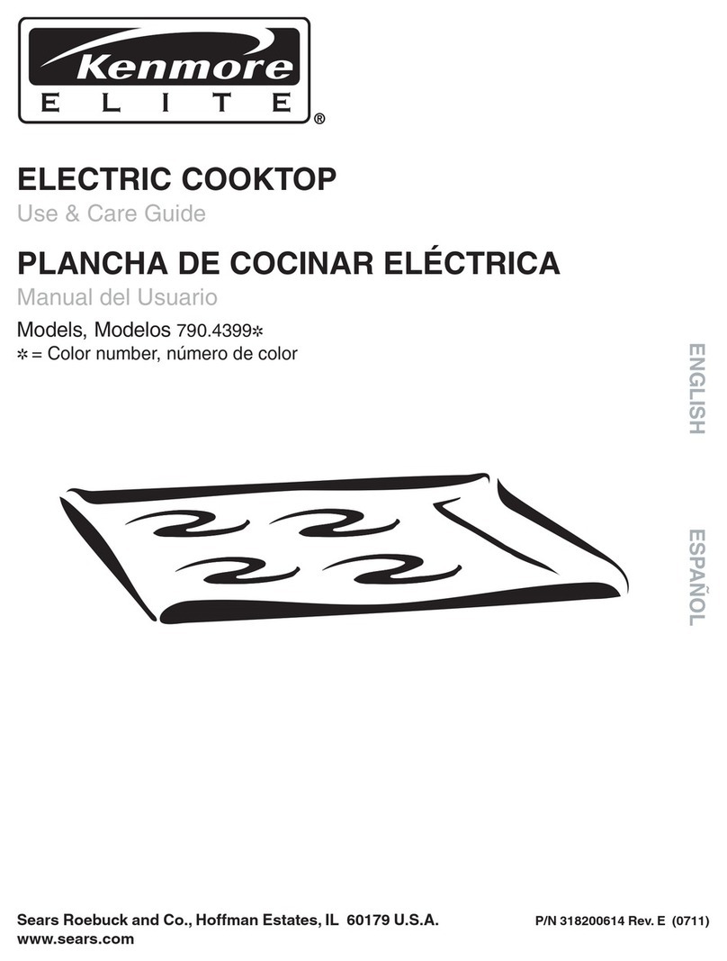 Kenmore ELITE 790.4399 Series User manual