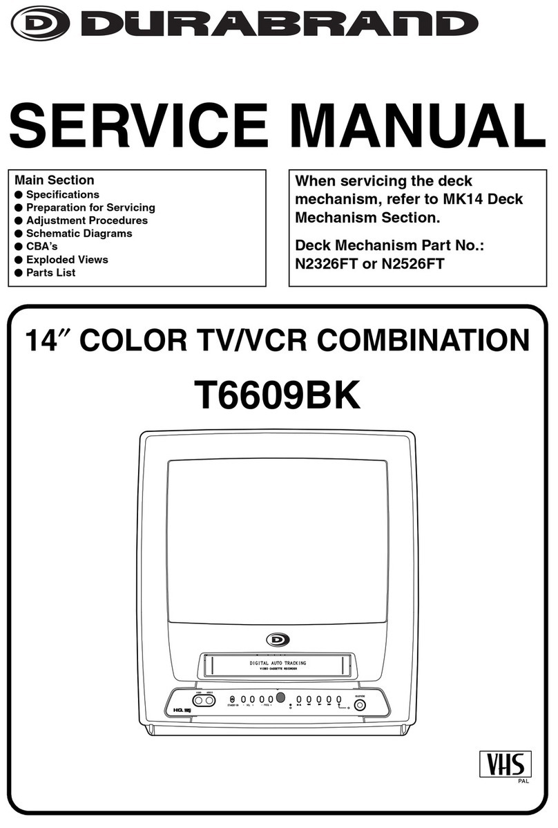 Durabrand T6609BK User manual