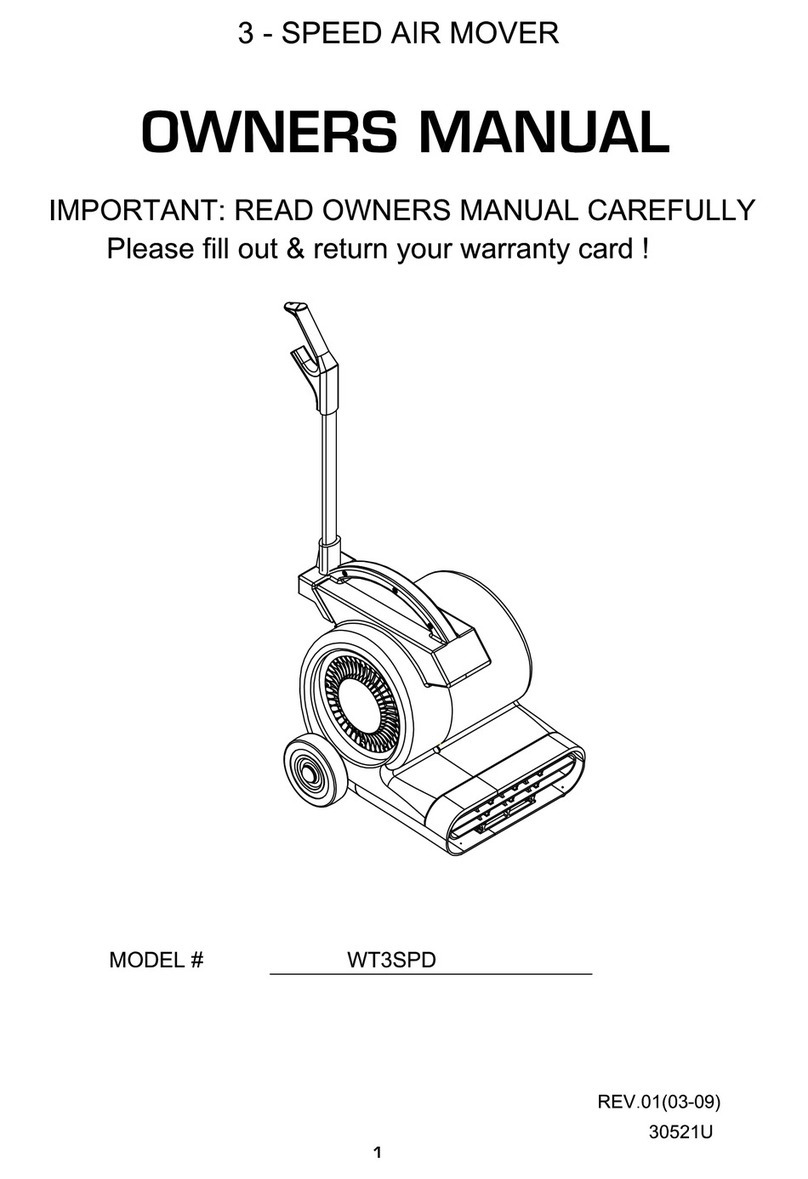 Nilfisk-Advance WT3SPD User manual