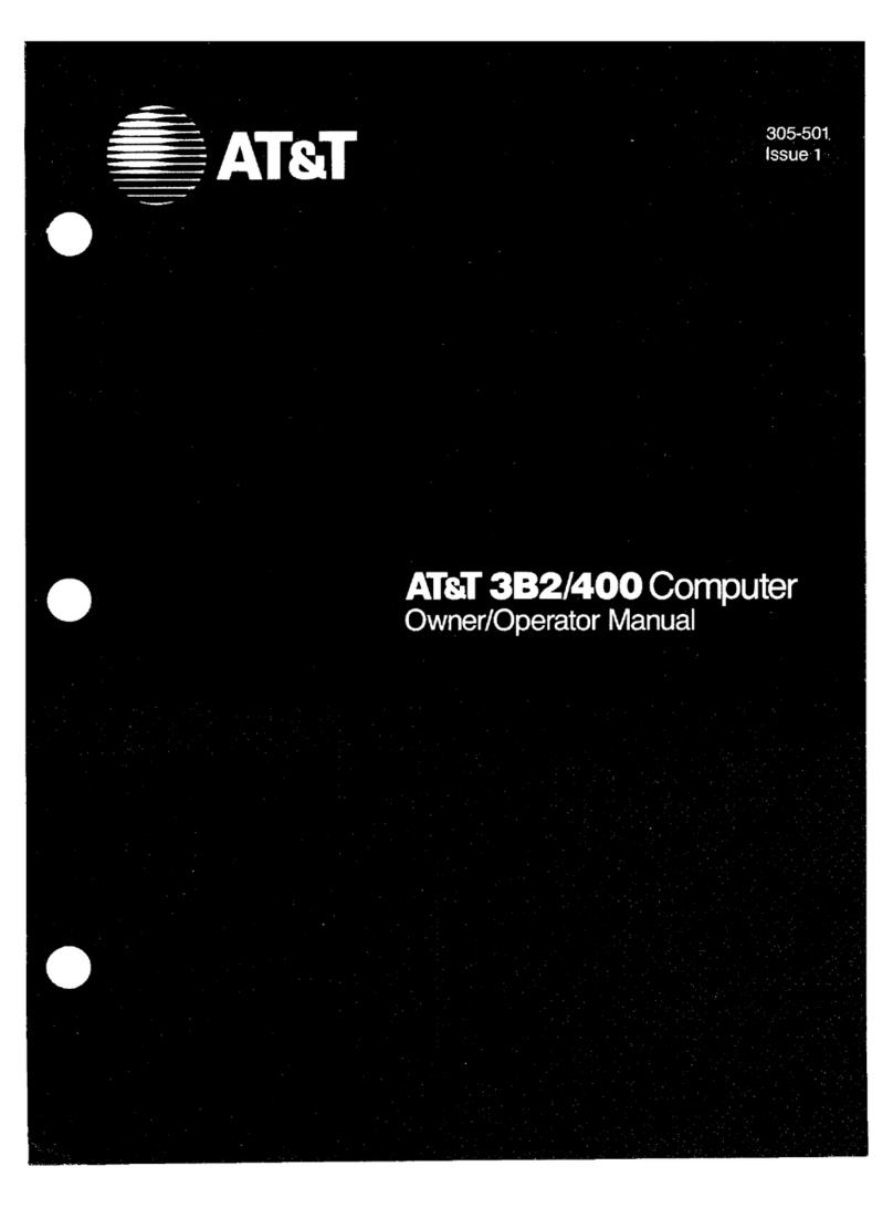 AT&T 3B2/400 Owner's manual