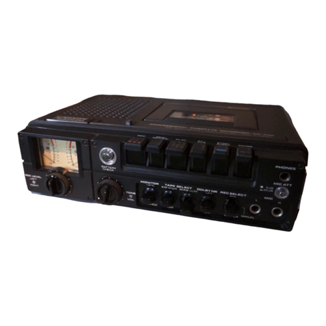 Superscope CD-330 Service data