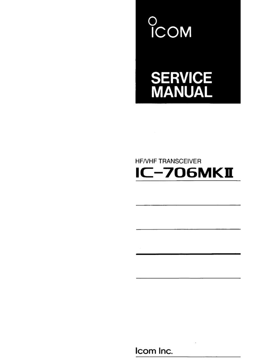 Icom IC-706MKII User manual