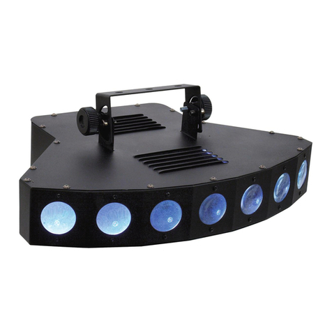 EuroLite LED SCY-100 RGBW DMX user manual
