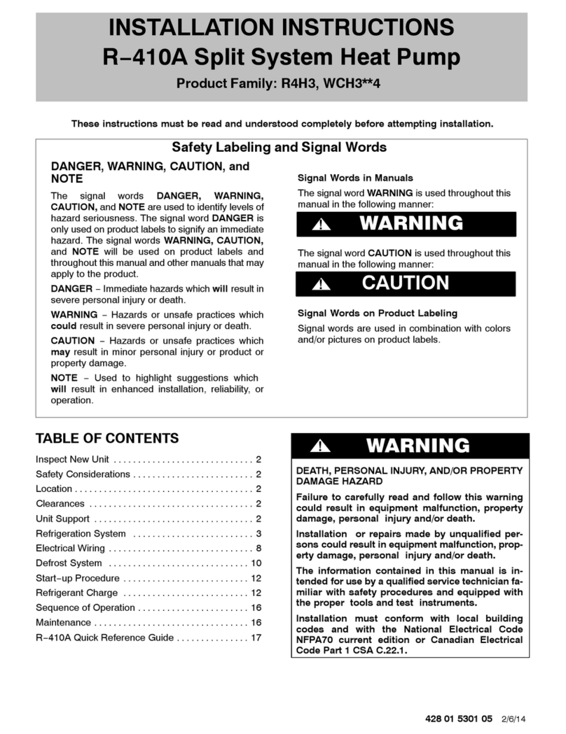 Grandaire R4H3 Series installation instructions Grandaire R4H3 Series installation instructions