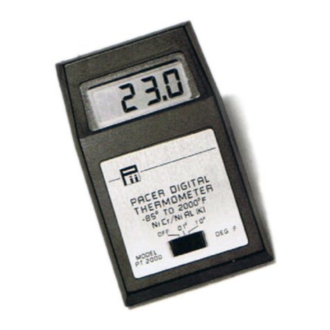 Pacer Instruments PT2000 user manual