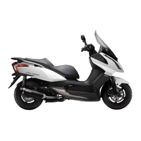 KYMCO Downtown 125i User manual