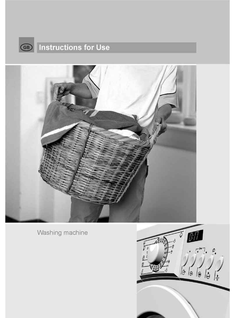 Gorenje washing machine Instructions for use