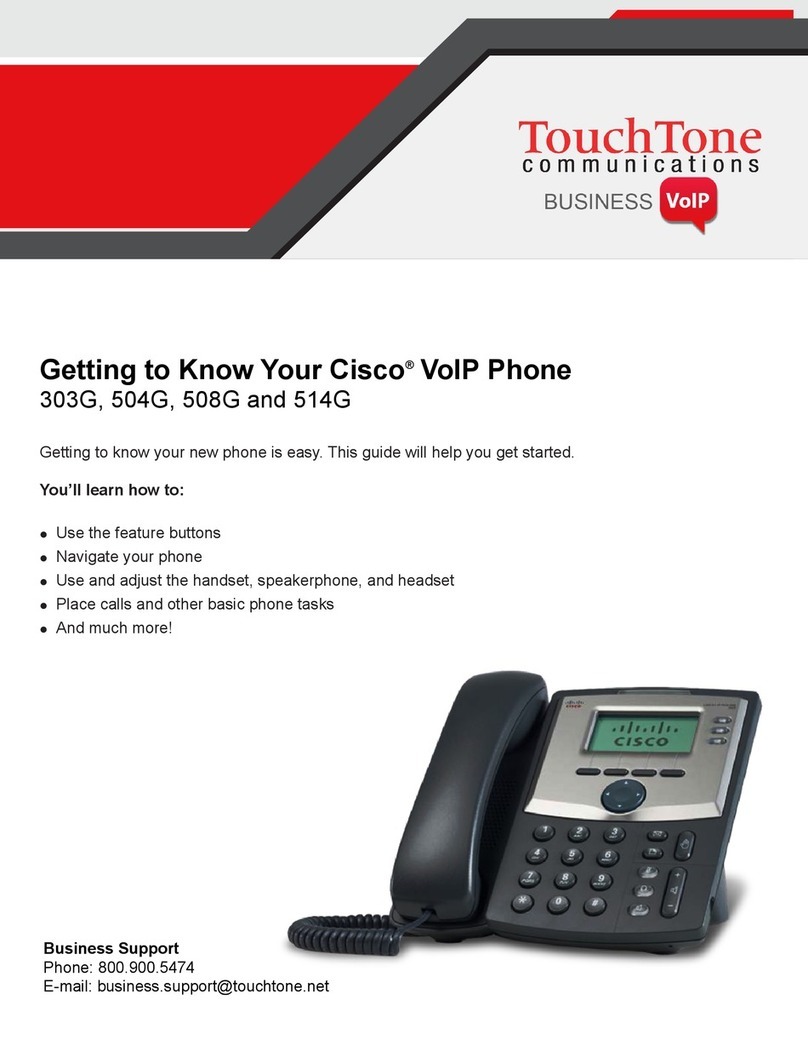 Cisco SPA 504G User manual