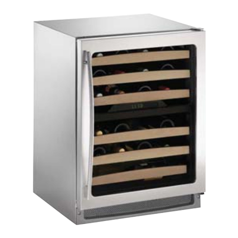 U-Line Wine Captain 2275ZWCS User manual
