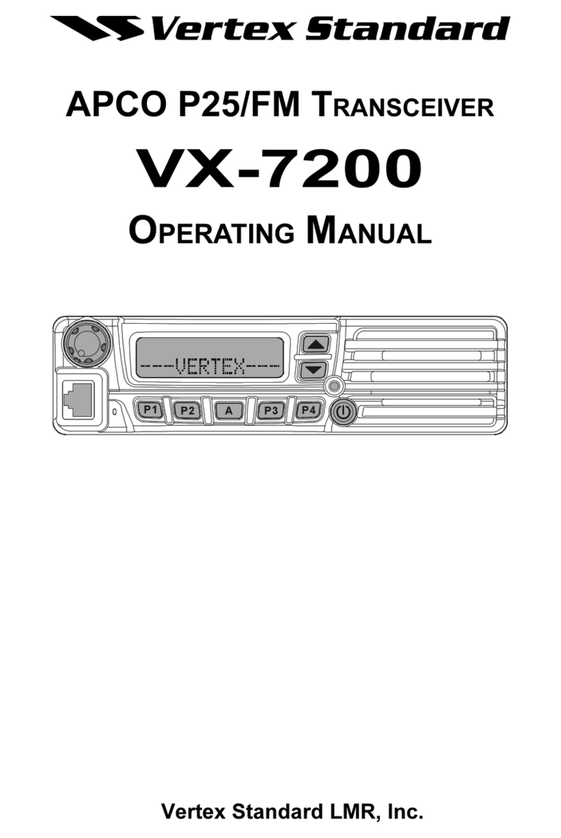Vertex Standard VX-7200 operating manual