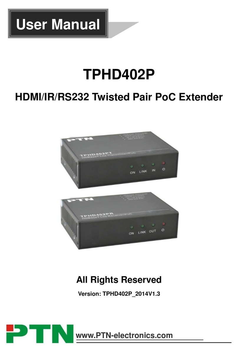 PTN TPHD402P user manual